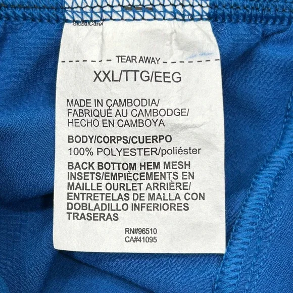 NEW Under Armour Shorts Men's 2XL Blue UA Vanish 6" Stretch Gym Training Running - Picture 10 of 13